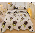 Axyaa Cloud Mink Velvet Cover Blanket - Milk Fiber Printed Blanket
