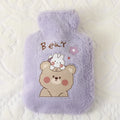Axyaa Soft Hot Water Bottle | Cute Kawaii Hand Warmer for Winter
