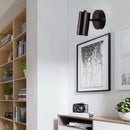 Axyaa Nordic Bedside Spotlight Sconce in Gold and Black for Study and Makeup Mirror