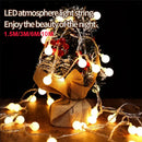 Axyaa Ball LED String Lights for Home Garden Party Christmas Decor
