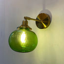 Axyaa Glass Wall Sconce Lamp Modern LED Wall Lights Fixture