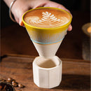 Axyaa Retro Coarse Pottery Coffee Cup - Creative Kiln Ceramic Latte Cup