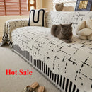 Axyaa Summer Chenille Sofa Blanket - Anti-Scratch Dust Cover & Towel