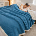 Axyaa Luxury Velvet Blanket, Double-Sided Plush Bed Cover, Warm & Thick Bedspread
