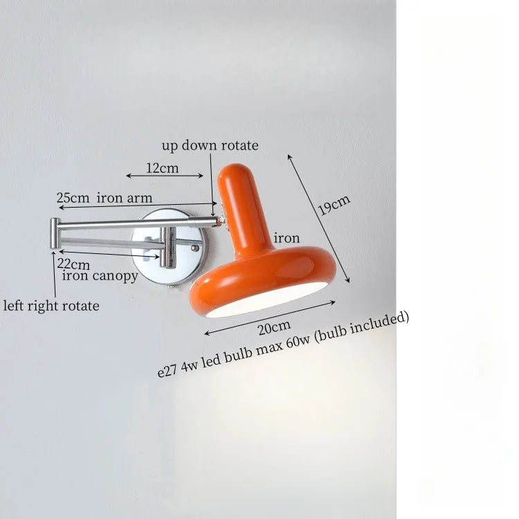 Axyaa Nordic LED Wall Lamp for Modern Home Decor