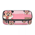 Minnie Mouse Pen Bag Holder by Axyaa - Large College School Pouch Organizer