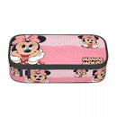 Minnie Mouse Pen Bag Holder by Axyaa - Large College School Pouch Organizer