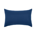Axyaa Checkered Stripe Pillowcase Blue Series 45x45cm Home Office Decor