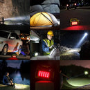 Axya LED Searchlight: USB Rechargeable, Waterproof, 5 Modes, Long Range, Outdoor Torch