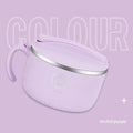 Axyaa Stainless Steel Insulation Soup Bowl with Lid - Large Capacity, Heat Resistant