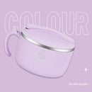 Axyaa Stainless Steel Insulation Soup Bowl with Lid - Large Capacity, Heat Resistant