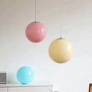 Axyaa Nordic Lollipop Glass Pendant Chandelier LED Light for Dining Bedroom Restaurant