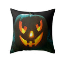 Axyaa Halloween Pumpkin Print Cushion Cover for Home Sofa Decoration