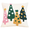 Nordic Circle Tufted Tree Pillowcase - Axyaa Brand