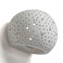Axyaa Gypsum Wall Lamp: Modern LED Plaster Sconces for Living Room, Bedroom, Aisle ...
