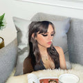 Jenna Ortega Body Pillow Cover 40x40 - Axyaa Decorative Cushion Case