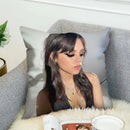 Jenna Ortega Body Pillow Cover 40x40 - Axyaa Decorative Cushion Case