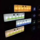 Axyaa Subway Line LED Fridge Magnets: Tokyo Osaka Light-up Display Board