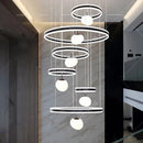 Axyaa Modern Pendant Lights LED Chandelier Ceiling Lamp Decorative Interior Lighting