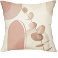 Geometric Leaf Pattern Pillow Cover for Bohemian Home Decor - Axyaa