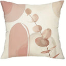 Geometric Leaf Pattern Pillow Cover for Bohemian Home Decor - Axyaa