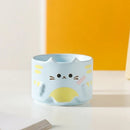 Axyaa Cartoon Cat Ceramic Stacked Cups - 300ML Creative Home Decoration