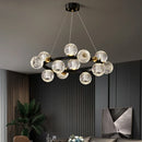 Axyaa Acrylic Magic Bean LED Pendant Light for Modern Home, Dining Room, and Living Room