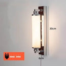 Axyaa Bauhaus Wall Lamp: Modern Minimalist Vanity Light for Bedroom, Bathroom, and Mid-century Decor.