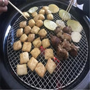 Axya Stainless Steel Round BBQ Grill Net Meshes Rack Grid Grate Outdoor Mesh Wire Net