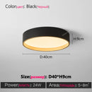 Axyaa Modern LED Ceiling Lamp | Simple Nordic Style for Master Bedroom, Living Room, Study