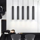 Axyaa Long Tube LED Pendant Chandelier for Home and Kitchen
