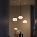 Axyaa Marble LED Pendant Chandelier for Home Restaurant Bar Bedroom Lighting