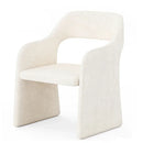 Axyaa Minimalist Modern Armchair Light Luxury Dining Chair