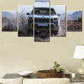 Axyaa Jeep Compass 4xe Overland 2025 Canvas Wall Art Decor