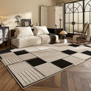Axyaa Soft Rug: Light Luxury Bedroom Carpet for Living Room, Anti-slip Floor Mat
