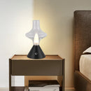 Retro Rechargeable LED Touch Lamp for Bedroom Decor by Axya