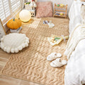 Axyaa Plush Rabbit Hair Carpet: Soft Shaggy Rug for Living Room, Bedroom, or Sofa