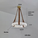 Axyaa Marble Ceiling Lamp: Designer Luxury for Villa Living Room and Restaurant