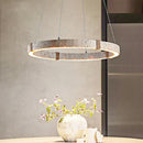 Axyaa Travertine Pendant Chandelier Light for Dinning Room