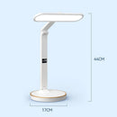 Axyaa LED Desk Lamp: Foldable USB Rechargeable Dimmable Reading Light