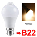 Axyaa Smart Motion Sensor LED Light Bulb 12W 18W ON/OFF Home Lamp