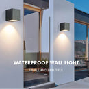 Axya Outdoor LED Wall Light: Waterproof Aluminum Lamp for Porch, Garden, Bedroom & Decoration