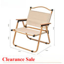 Axyaa Portable Beach Chair: Foldable Carbon Steel Outdoor Camping Stool