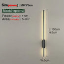 Axyaa Double Head Minimalist Line Wall Lamp for Bedroom TV Background Corridor