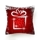 Axyaa Merry Christmas Print Sofa Cushion Decoration Pillowcase