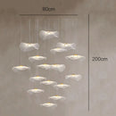 Axyaa Modern Ceiling Chandelier Pendant Light for Dining and Living Room Lighting