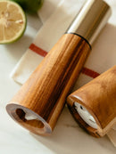 Axya Acacia Wood Pepper Mill Grinder Set