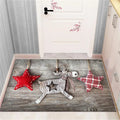 Axyaa Christmas & New Year Home Decor Door Mat - Anti-Slip Floor Rug
