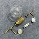 Axyaa LED Glass Wall Lamp: Modern Art Decor for Bedroom, Corridor, Restaurant, Bar, Staircase Lighting