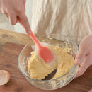 Silicone Cake Cream Scraper by Axyaa: Transparent Butter Mixer Spatula